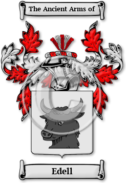 Edell Family Crest Download (JPG) Legacy Series - 600 DPI