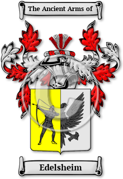 Edelsheim Family Crest Download (jpg) Legacy Series - 150 DPI