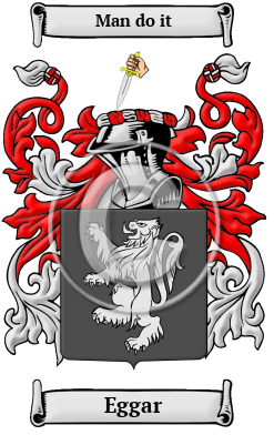 Eggar Family Crest Download (JPG) Heritage Series - 600 DPI