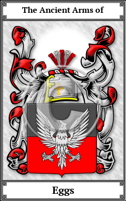 Eggs Family Crest Download (JPG) Book Plated - 600 DPI