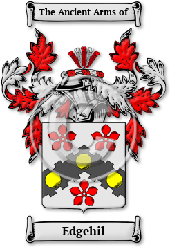 Edgehil Family Crest Download (jpg) Legacy Series - 150 DPI