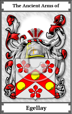 Egellay Family Crest Download (JPG)  Book Plated - 150 DPI