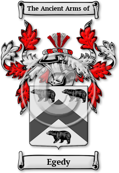 Egedy Family Crest Download (JPG) Legacy Series - 600 DPI