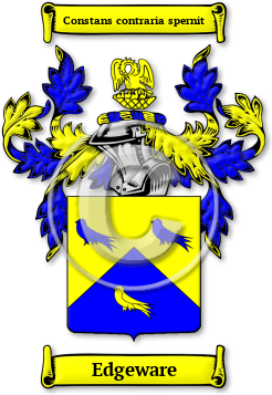 Edgeware Family Crest Download (JPG) Legacy Series - 600 DPI