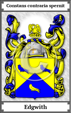 Edgwith Family Crest Download (JPG)  Book Plated - 150 DPI