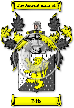 Edis Family Crest Download (jpg) Legacy Series - 150 DPI