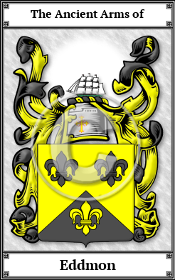 Eddmon Family Crest Download (JPG)  Book Plated - 150 DPI