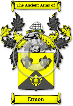 Etmon Family Crest Download (jpg) Legacy Series - 150 DPI