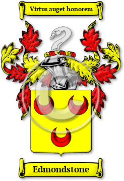 Edmondstone Family Crest Download (jpg) Legacy Series - 150 DPI