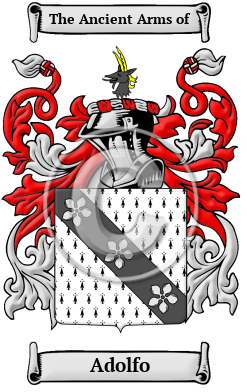 Adolfo Family Crest/Coat of Arms