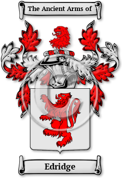 Edridge Family Crest Download (jpg) Legacy Series - 150 DPI