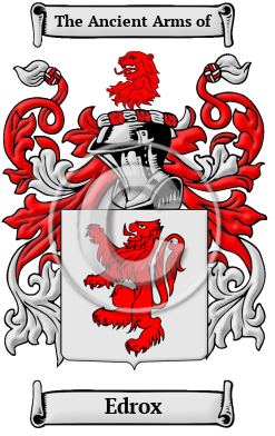 Edrox Family Crest Download (JPG) Heritage Series - 300 DPI