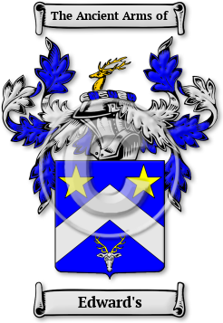 Edward's Family Crest Download (jpg) Legacy Series - 150 DPI