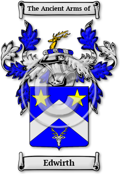 Edwirth Family Crest Download (jpg) Legacy Series - 150 DPI
