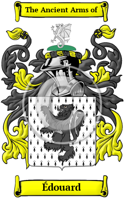 Édouard Family Crest Download (JPG) Heritage Series - 600 DPI