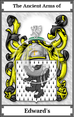 Edward's Family Crest Download (JPG)  Book Plated - 150 DPI