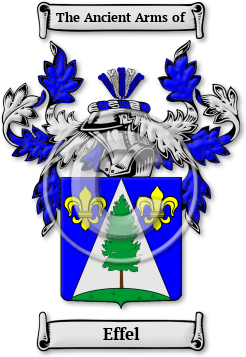 Effel Family Crest Download (jpg) Legacy Series - 150 DPI