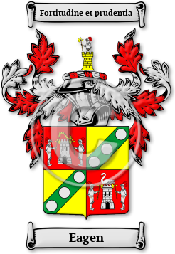 Eagen Family Crest Download (jpg) Legacy Series - 150 DPI