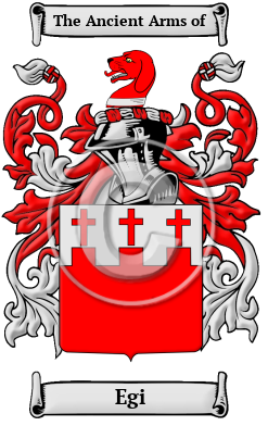 Egi Family Crest Download (JPG) Heritage Series - 600 DPI