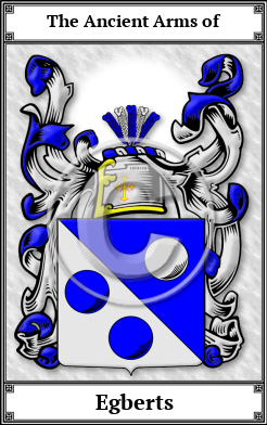 Egberts Family Crest Download (JPG)  Book Plated - 150 DPI