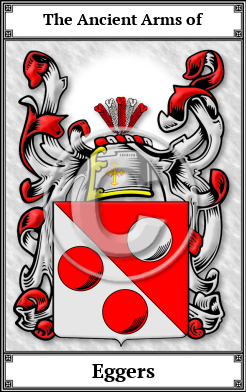 Eggers Family Crest Download (JPG)  Book Plated - 150 DPI