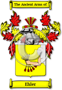 Ehler Family Crest Download (jpg) Legacy Series - 150 DPI