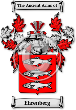 Ehrenberg Family Crest Download (jpg) Legacy Series - 150 DPI