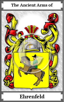 Ehrenfeld Family Crest Download (JPG)  Book Plated - 150 DPI