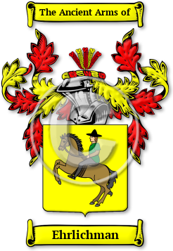 Ehrlichman Family Crest Download (jpg) Legacy Series - 150 DPI
