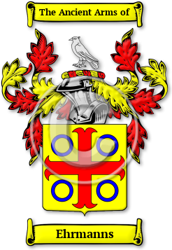 Ehrmanns Family Crest Download (JPG) Legacy Series - 600 DPI