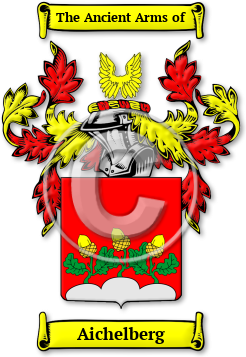 Aichelberg Family Crest Download (JPG) Legacy Series - 600 DPI