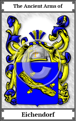 Eichendorf Family Crest Download (JPG)  Book Plated - 150 DPI