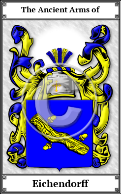 Eichendorff Family Crest Download (JPG)  Book Plated - 150 DPI