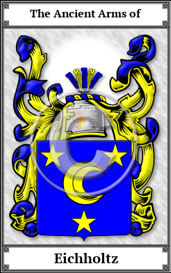 Eichholtz Family Crest Download (JPG)  Book Plated - 150 DPI