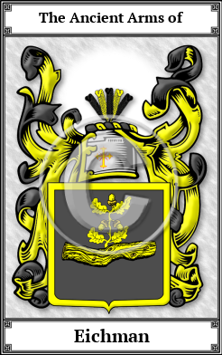 Eichman Family Crest Download (JPG)  Book Plated - 150 DPI