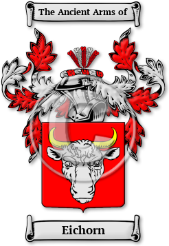 Eichorn Family Crest Download (jpg) Legacy Series - 150 DPI