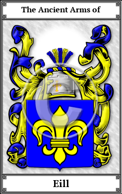Eill Family Crest Download (JPG)  Book Plated - 150 DPI
