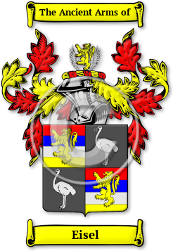 Eisel Family Crest Download (jpg) Legacy Series - 150 DPI