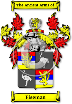 Eiseman Family Crest Download (jpg) Legacy Series - 150 DPI