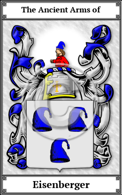 Eisenberger Family Crest Download (JPG)  Book Plated - 150 DPI
