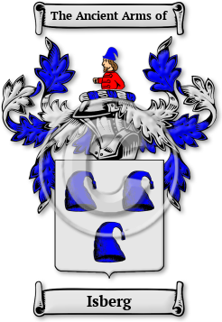 Isberg Family Crest Download (jpg) Legacy Series - 150 DPI