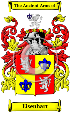 Eisenhart Family Crest Download (JPG) Heritage Series - 600 DPI