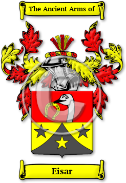 Eisar Family Crest Download (jpg) Legacy Series - 150 DPI