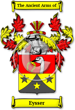 Eysser Family Crest Download (jpg) Legacy Series - 150 DPI