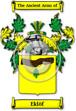 Eklöf Family Crest Download (JPG) Legacy Series - 600 DPI