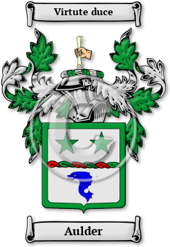 Aulder Family Crest Download (jpg) Legacy Series - 150 DPI