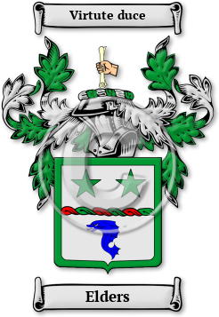 Elders Family Crest Download (jpg) Legacy Series - 150 DPI
