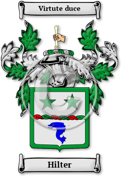 Hilter Family Crest Download (JPG) Legacy Series - 600 DPI