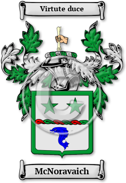 McNoravaich Family Crest Download (jpg) Legacy Series - 150 DPI