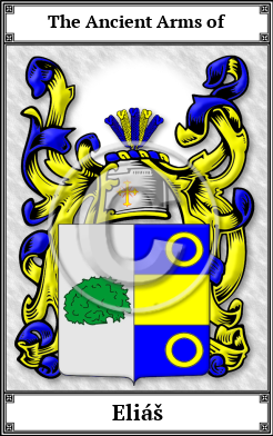 Eliáš Family Crest Download (JPG)  Book Plated - 150 DPI